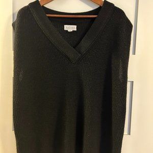 V Neck Knit Vest